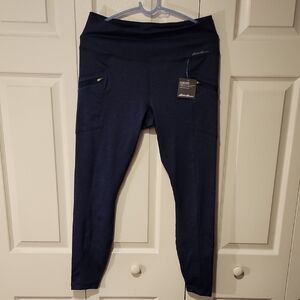 Eddie Bauer Dark Blue Active Leggings